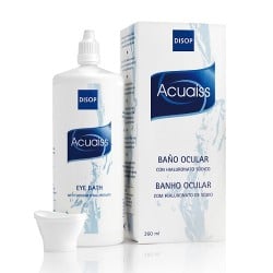 Acuaiss baño ocular con ácido hialurónico, 360 ml