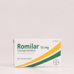 Romilar 15 mg, 20comprimidos.