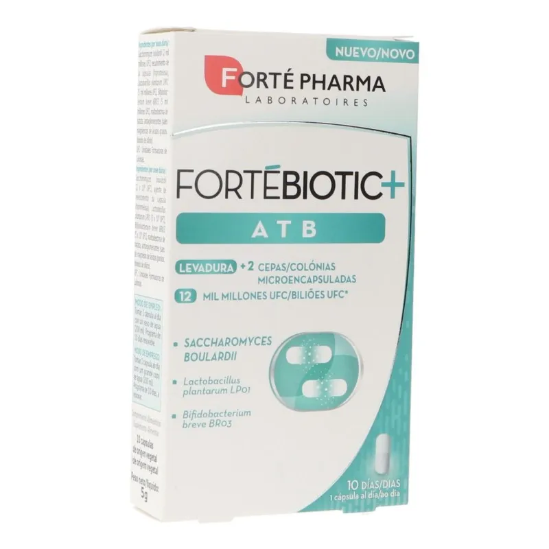 Fortebiotic+ ATB, 10 capsulas Fortebiotic+ ATB, 10 capsulas