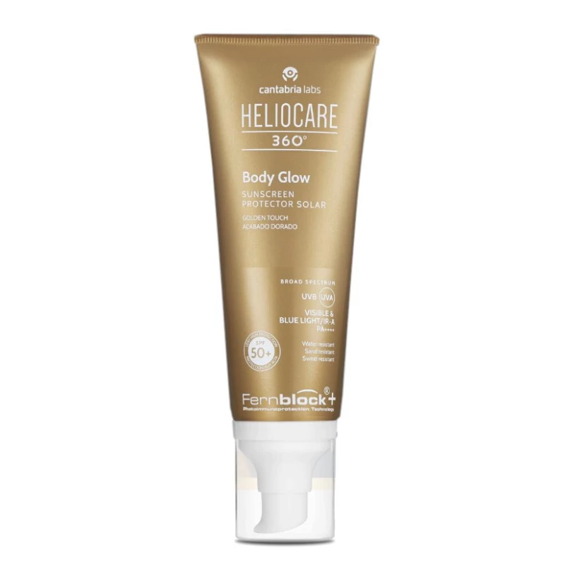 Heliocare 360º Body Glow protector solar SPF50+, 100 ml