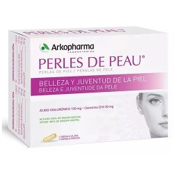 Arkopharma Perlas de piel ácido hialurónico, 30 cápsulas