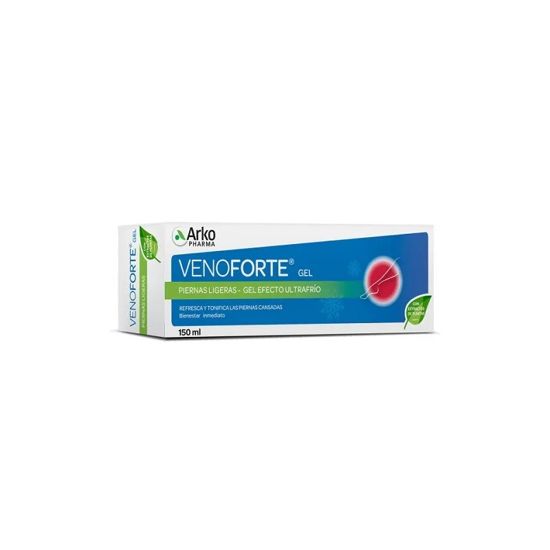 Venoforte Gel Piernas Ligeras Efecto Frío 150ml