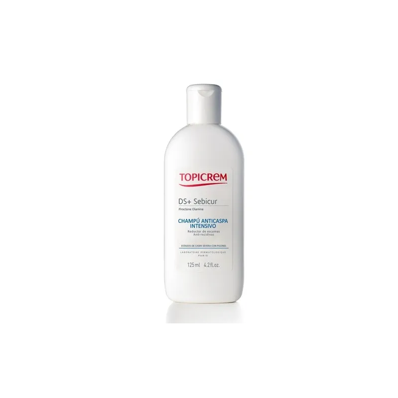 Topicrem DS+ Sebicur champú anticaspa intensivo, 125 ml