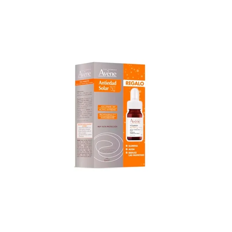 Avè'ne Solar Anti-Edad SPF50 Toque Seco, 50ml.