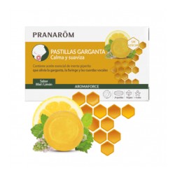 Pranarom Pastillas Gargantas Miel-Limon, 24 pastillas