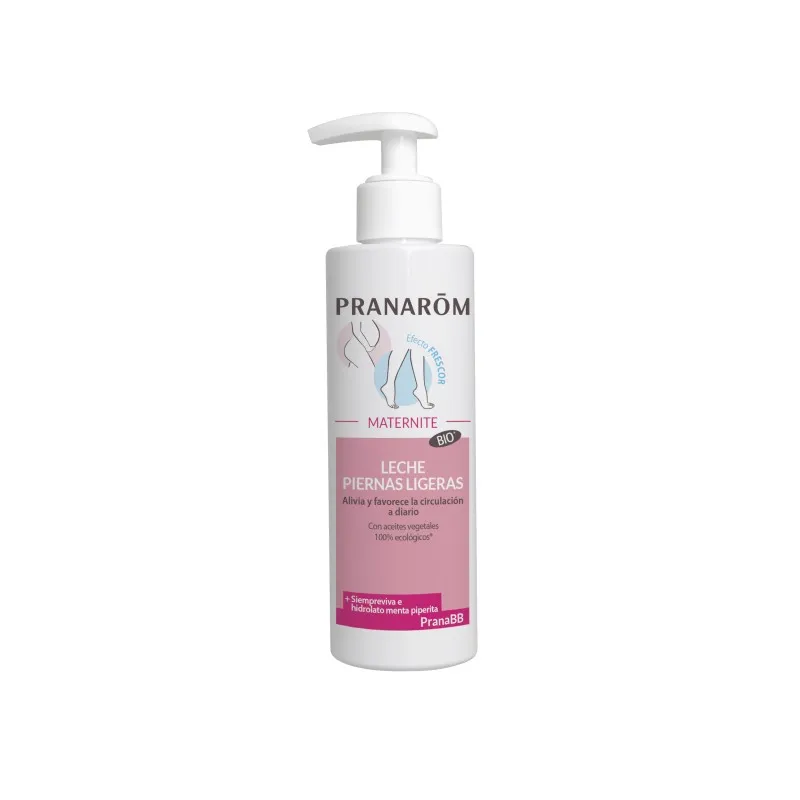 Pranarom Maternidad Leche Piernas Ligeras Bio, 200 ml