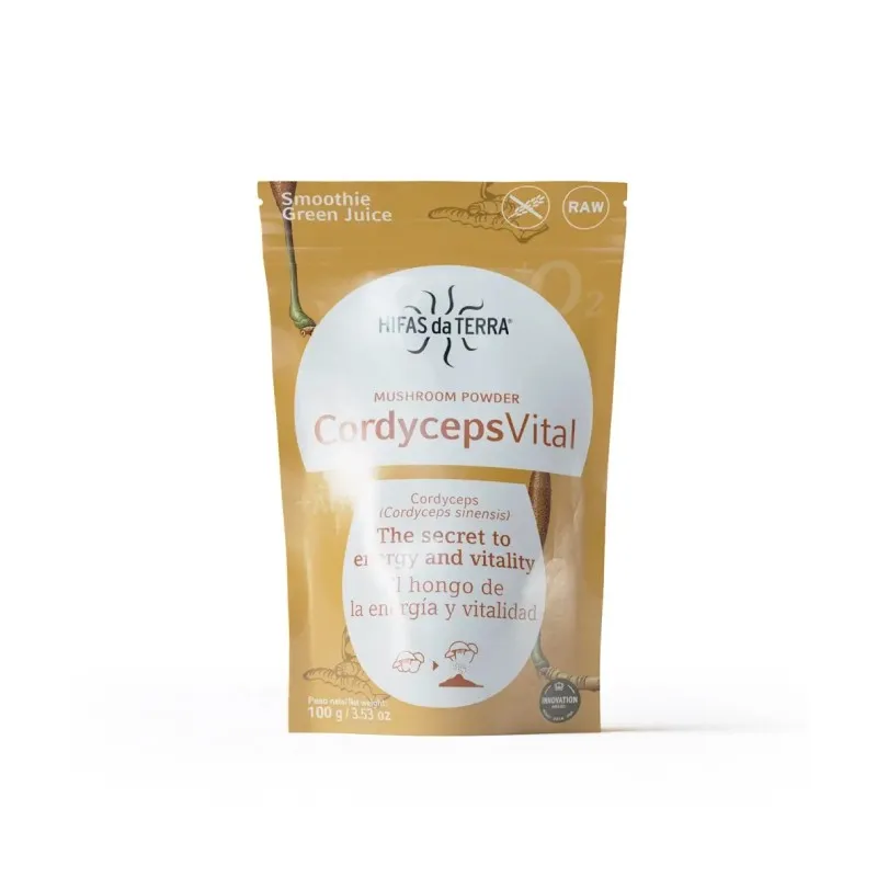 Hifas da Terra Cordyceps Vital (no eco), 60 cápsulas Hifas da Terra Cordyceps Vital (no eco), 60 cápsulas