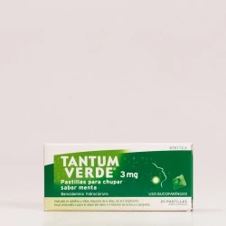 Tantum Verde 3 mg Pastillas para chupar Menta
