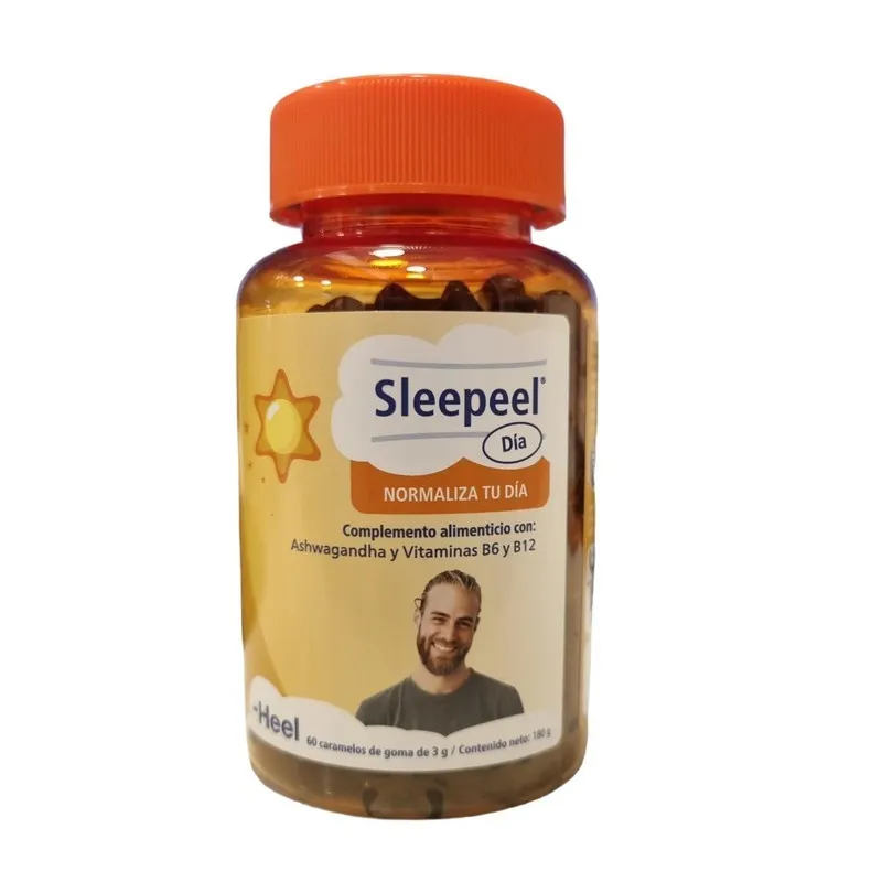 Sleepeel Dia, 60 caramelos de goma