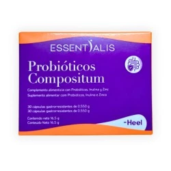 Essentialis Probióticos Compositum, 30 cápsulas
