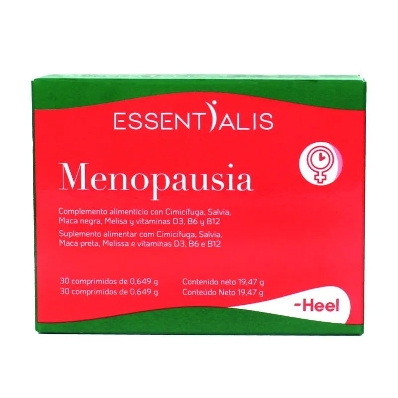 Essentialis Menopausia, 30 comprimidos Essentialis Menopausia, 30 comprimidos