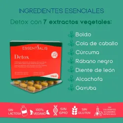 Essentialis Detox, 30 comprimidos Essentialis Detox, 30 comprimidos