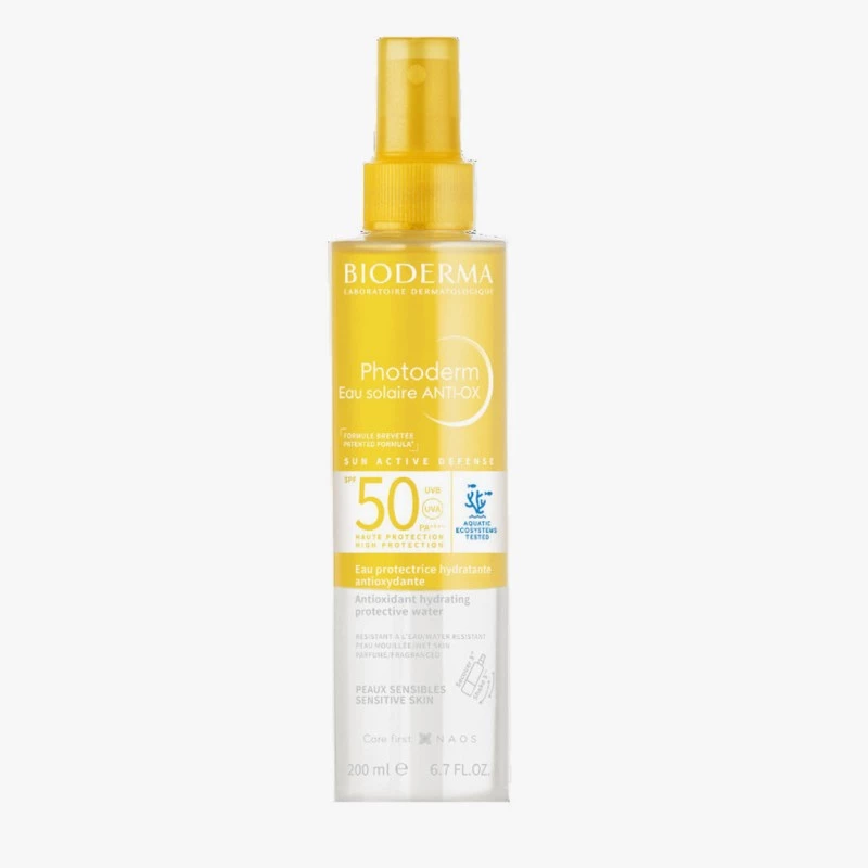 Bioderma Photoderm Eau Solaire Anti-Ox SPF50, 200 ml