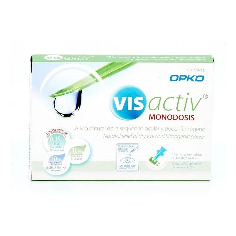 Visactiv Gotas Oculares, 20 Monodosis.