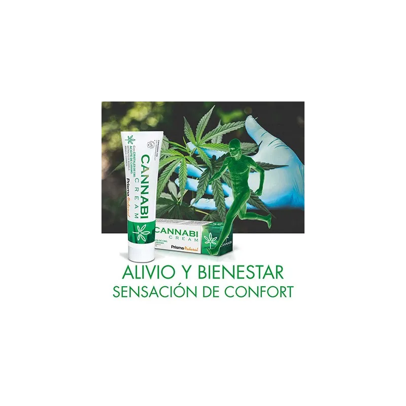 Prisma Natural Cannabi Cream, 60 ml. Tópico calmante. Prisma Natural Cannabi Cream, 60 ml. Tópico calmante.