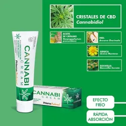 Prisma Natural Cannabi Cream, 60 ml. Tópico calmante. Prisma Natural Cannabi Cream, 60 ml. Tópico calmante.