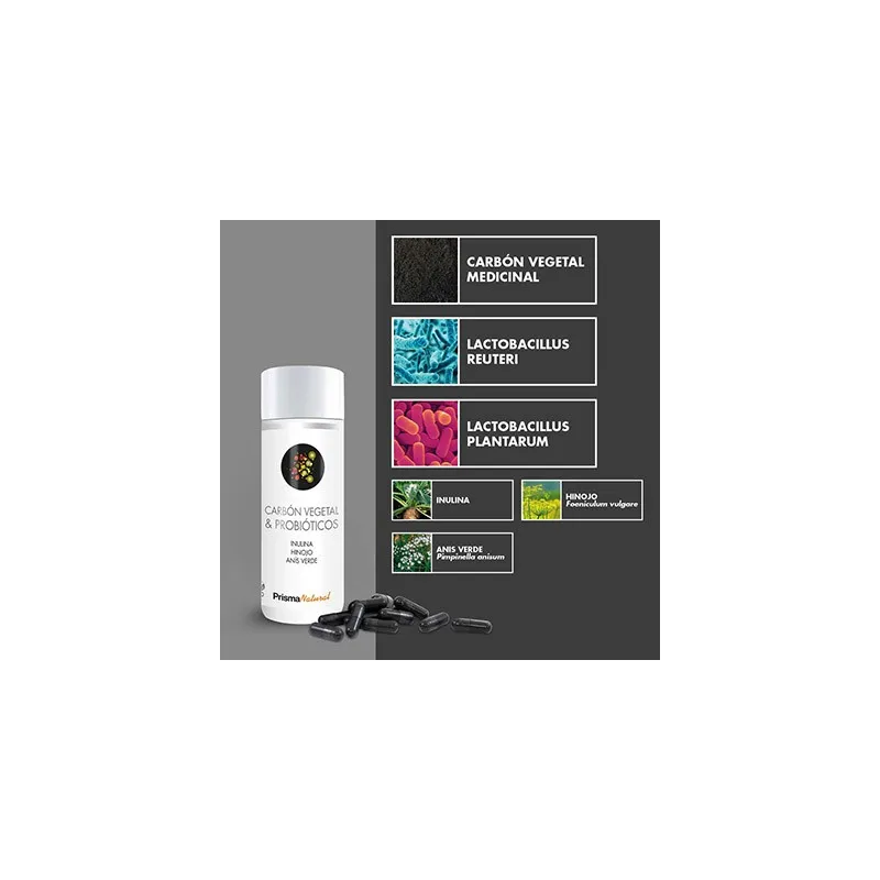 Prisma Natural Carbón Probiótico 90 Caps 550mg_04 Prisma Natural Carbón Probiótico 90 Caps 550mg_04