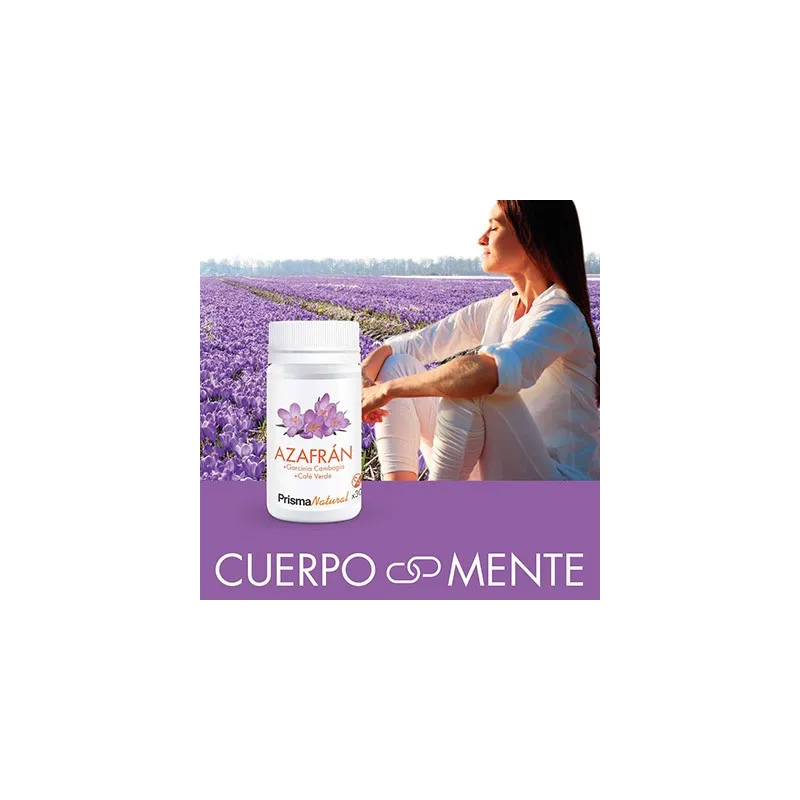 Prisma Natural Azafrán, Garcinia, Café Verde, 30 Cápsulas.