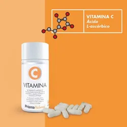 Prisma Natural vitamina C, 60 cápsulas Prisma Natural vitamina C, 60 cápsulas