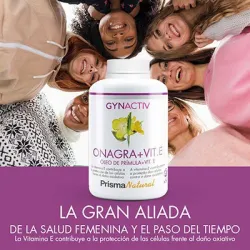 Prisma Natural Gynactiv onagra + vitamina E, 100 perlas Prisma Natural Gynactiv onagra + vitamina E, 100 perlas