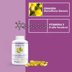 Prisma Natural Gynactiv onagra + vitamina E, 100 perlas Prisma Natural Gynactiv onagra + vitamina E, 100 perlas