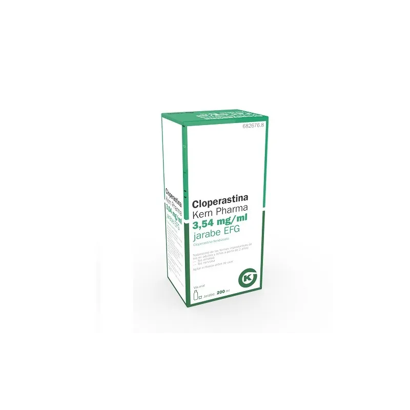 Cloperatina Kern Pharma 3,54 mg/ml jarabe EFG, 200 ml