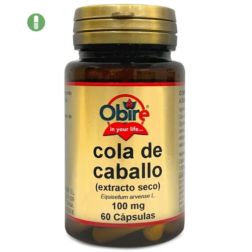 Obire Cola de Caballo 300 mg, 60 Caps.