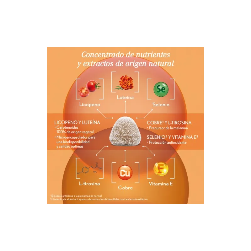 OENOBIOL SOLAR AUTOBRONCEADOR 60 GUMMIES