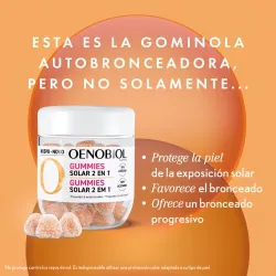 OENOBIOL SOLAR AUTOBRONCEADOR 60 GUMMIES