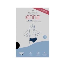 Enna Braga Perdida de Orina Clasico Color Negro, Talla M