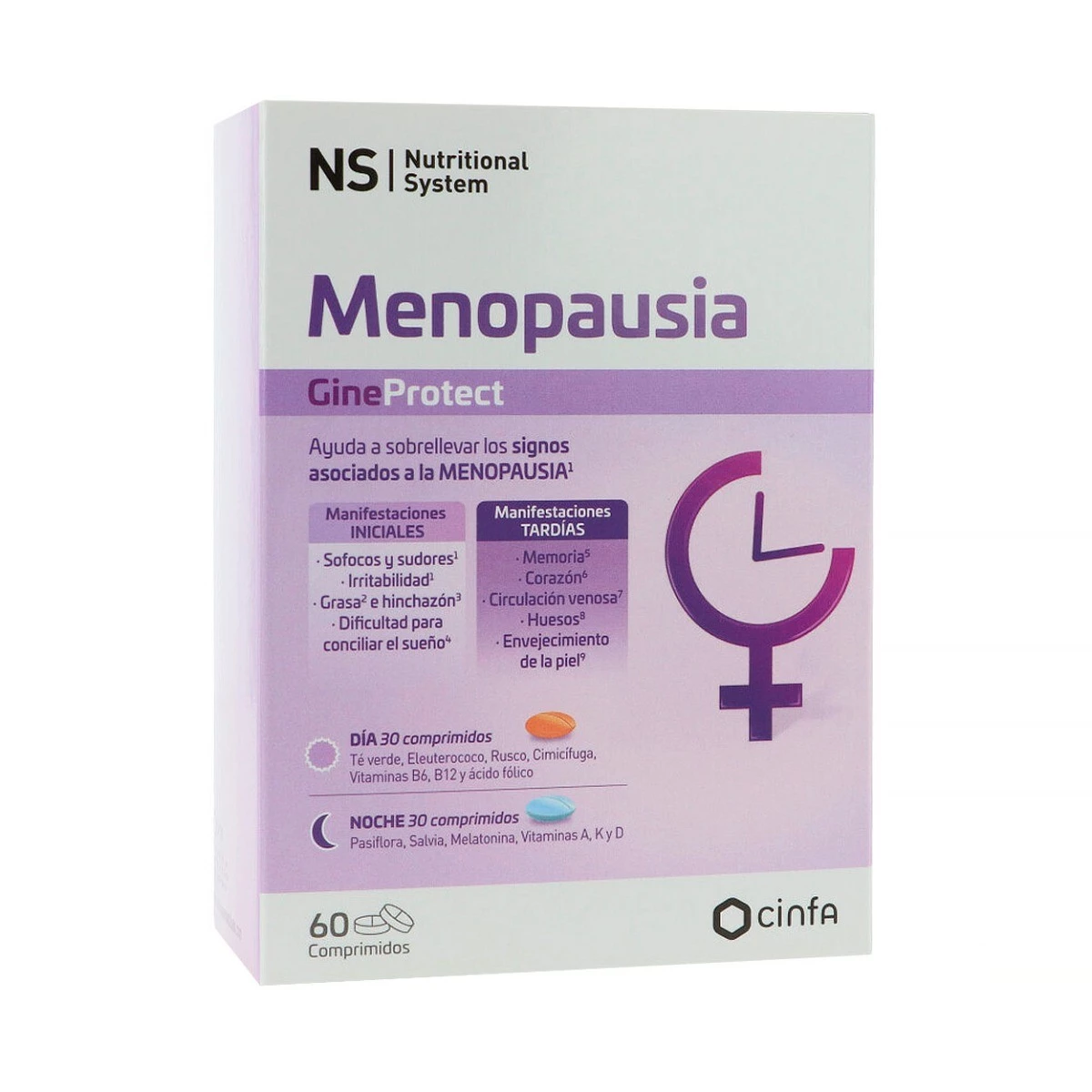 NS MENOPAUSIA DIA Y NOCHE 60 COMP