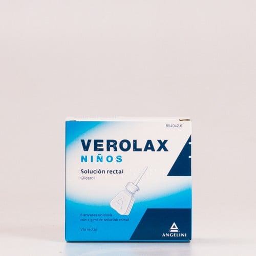 Verolax Niños 1,8 ml (6 enemas de 2,5 ml)