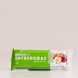 Obegrass Entrehoras Barrita Saciante Yogur y Manzana.