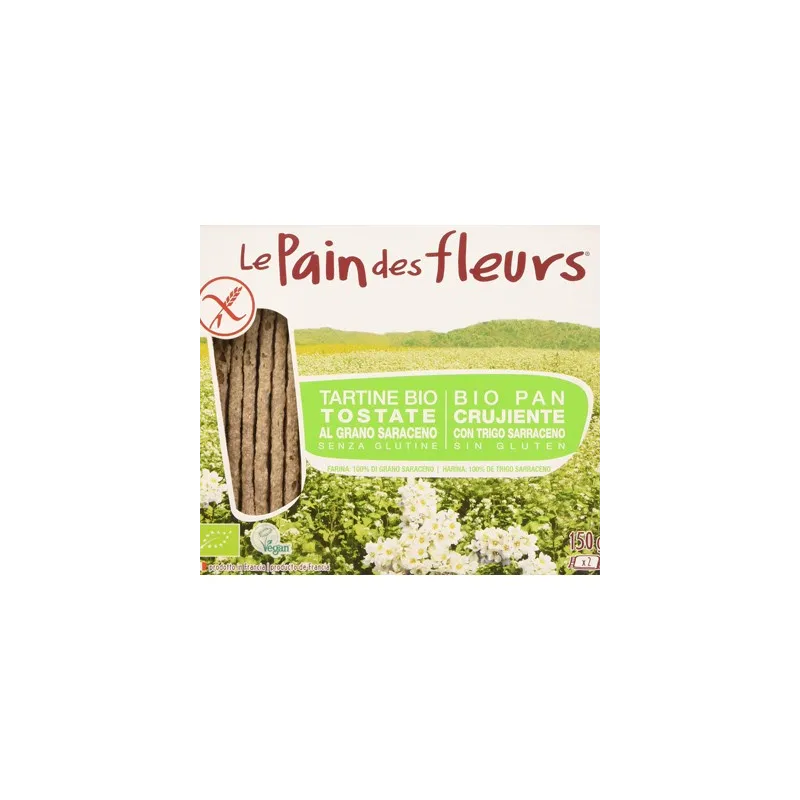 Pan de Fleurs Cracker Trigo Sarraceno 150g | Farmacia Barata