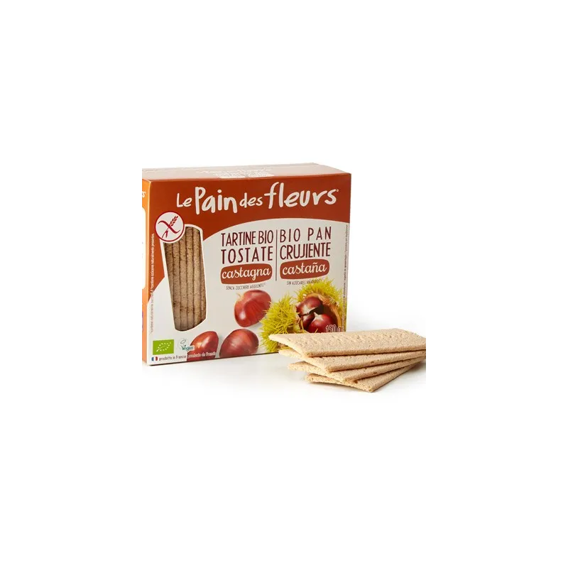 Cracker Castaña Le Pan de Fleurs 150g | Farmacia Barata