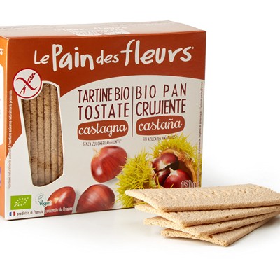 Le Pan de Fleurs Cracker Castaña, 150g