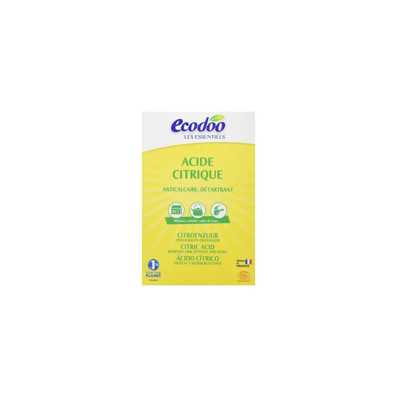 Ecodoo Ácido Cítrico 350g | Farmacia Barata