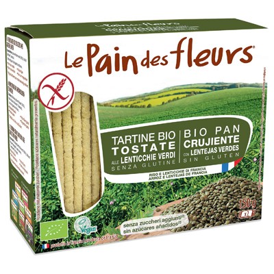 Le Pain de Fleurs Cracker de Lentejas, 150g