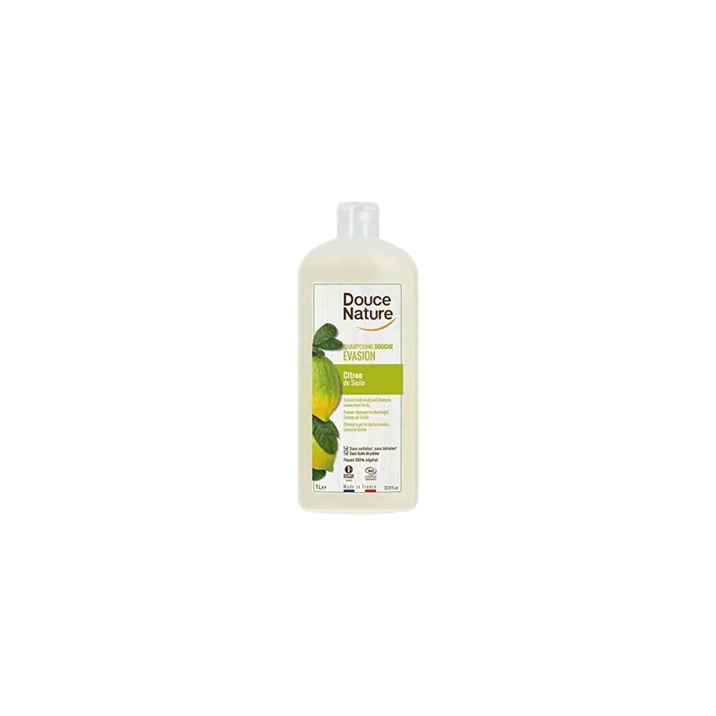 Douce Nature Champú Gel Ducha Limón 1L | Farmacia Barata