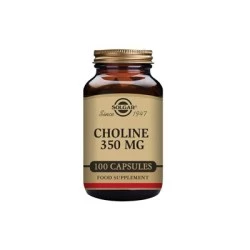 Solgar Colina, 350mg, 100 cápsulas.