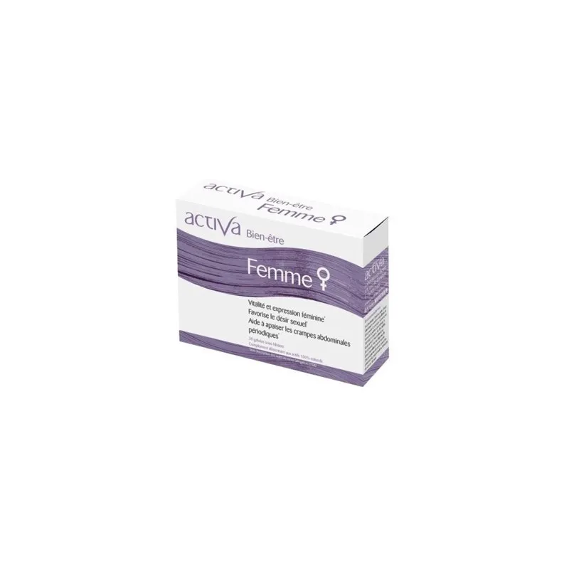 Activa Bienestar Mujer 30 cápsulas | Farmacia Barata