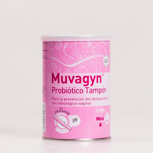 Muvagyn Probiótico Tampón Mini, 9U.