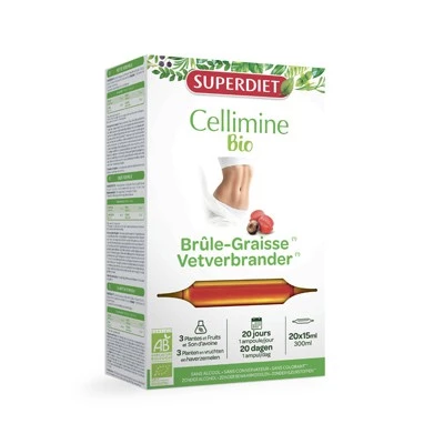 Super Diet Cellimine Quemagrasas, 20 ampollas bio.