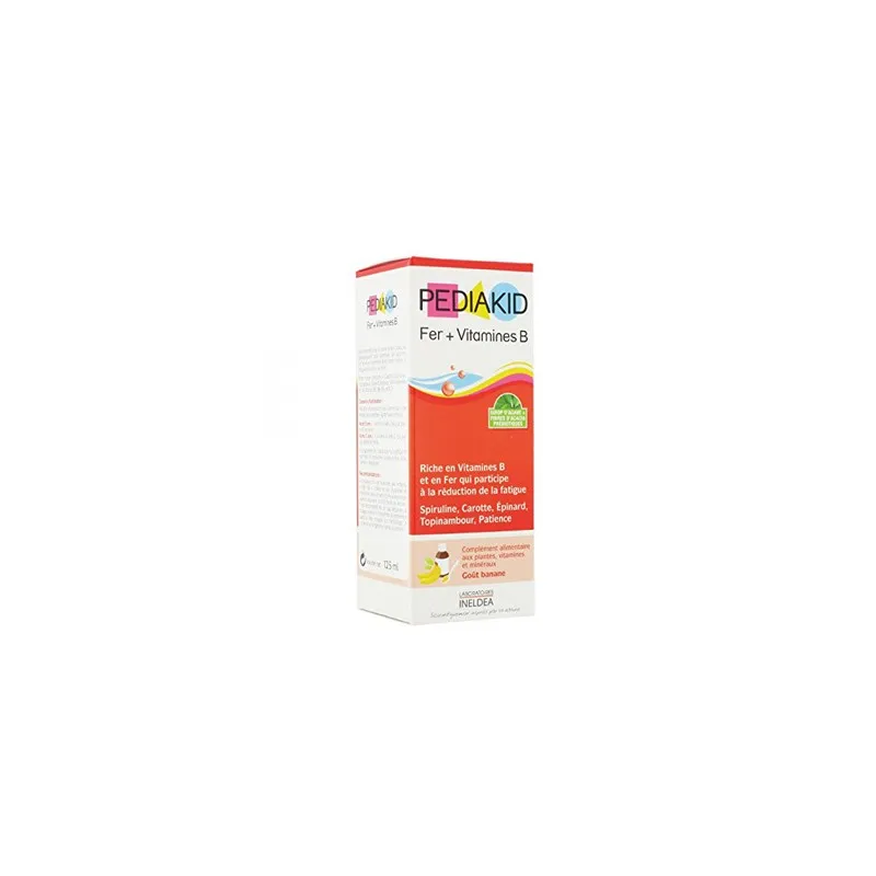 Pediakid Hierro Vit B 125 ml | Farmacia Barata