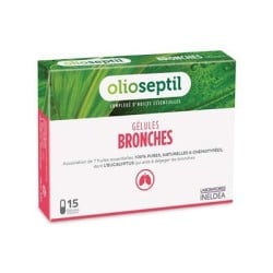 Ineldea Olioseptil Bronquios, 15 cápsulas