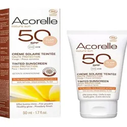Acorelle Crema Facial Color Light SPF50+, 50ml
