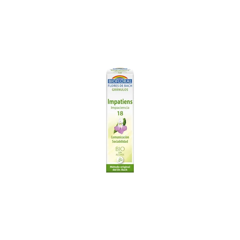 Biofloral Bach Impatiens Gránulos 9g | Farmacia Barata