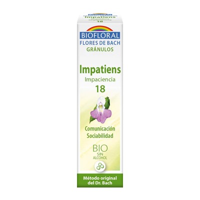 Biofloral Bach, 18 Impatiens, 9g granulos