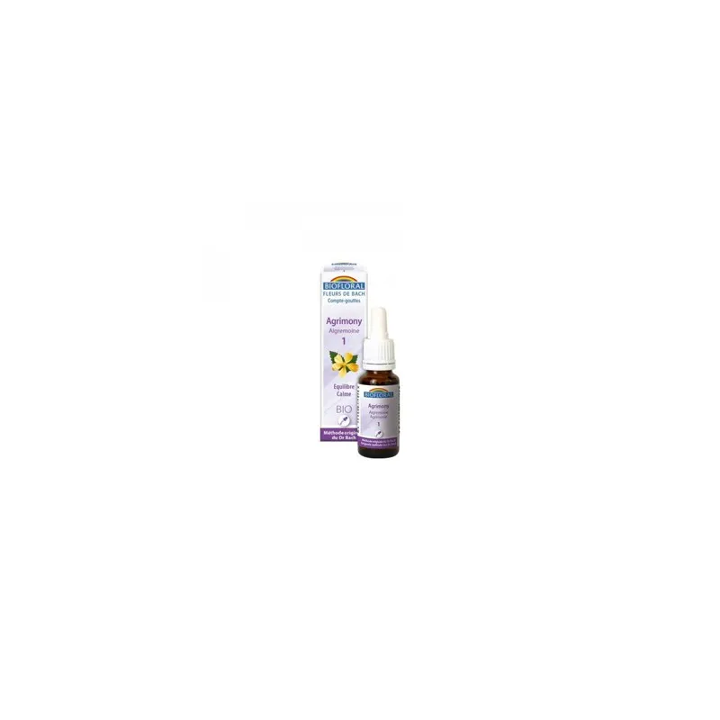 Biofloral Bach 01 Agrimony 20ml | Farmacia Barata