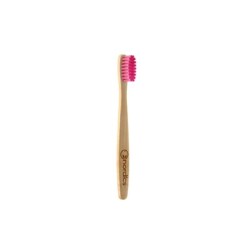 Nordics Cepillo Dental Bambu Niños Rosa, 1 unidad